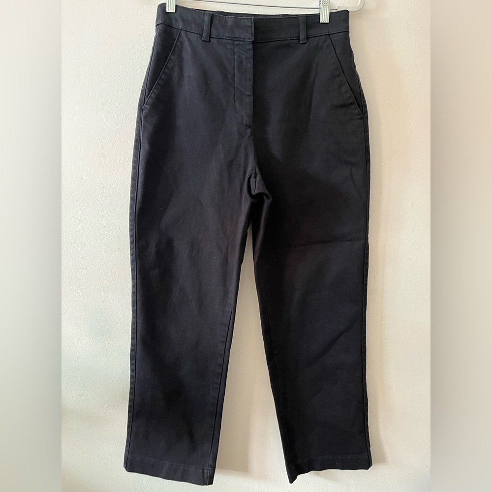 Babaton cropped cotton trousers